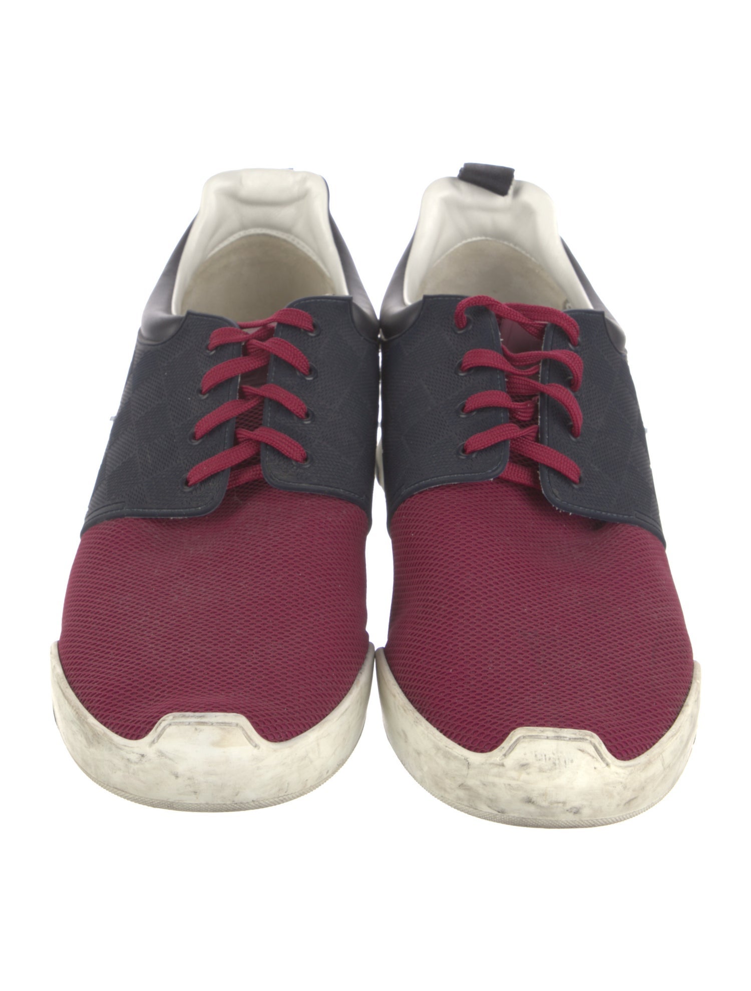 Louis Vuitton Damier Cobalt Mesh Sneakers